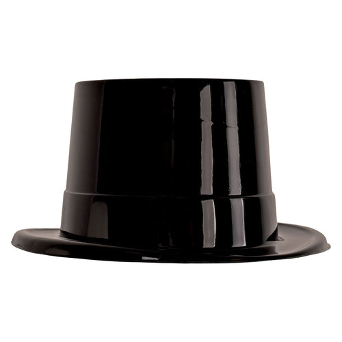 Beistle Black Plastic Topper Hat - General Occasion | Party Supply