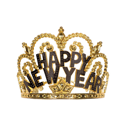 Beistle Plastic Happy New Year Tiara - New Years | Party Supply | Decoration