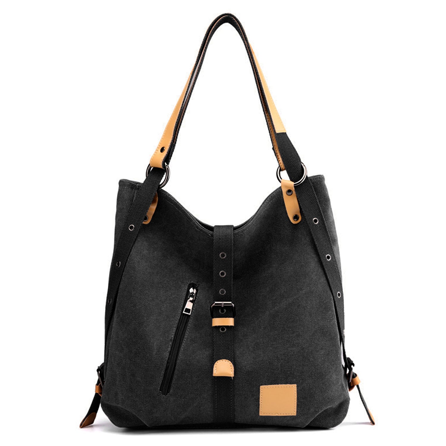 Ladies Canvas Tote Bag Multifunctional Purse Handbag Adjustable Shoulder