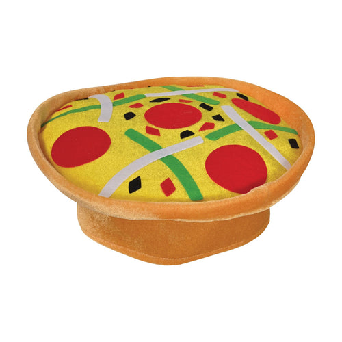 Beistle Plush Pizza Hat - Italian | Party Supply | Decoration