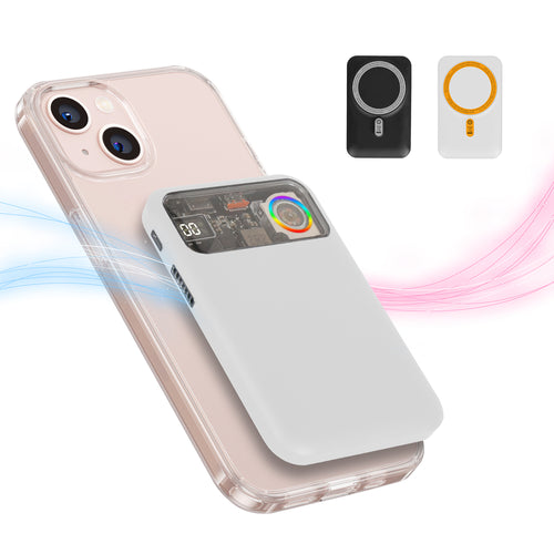 Magsafe Wireless Power Bank 10000mAh Magnetic Portable 18W Fast Charger Fit for