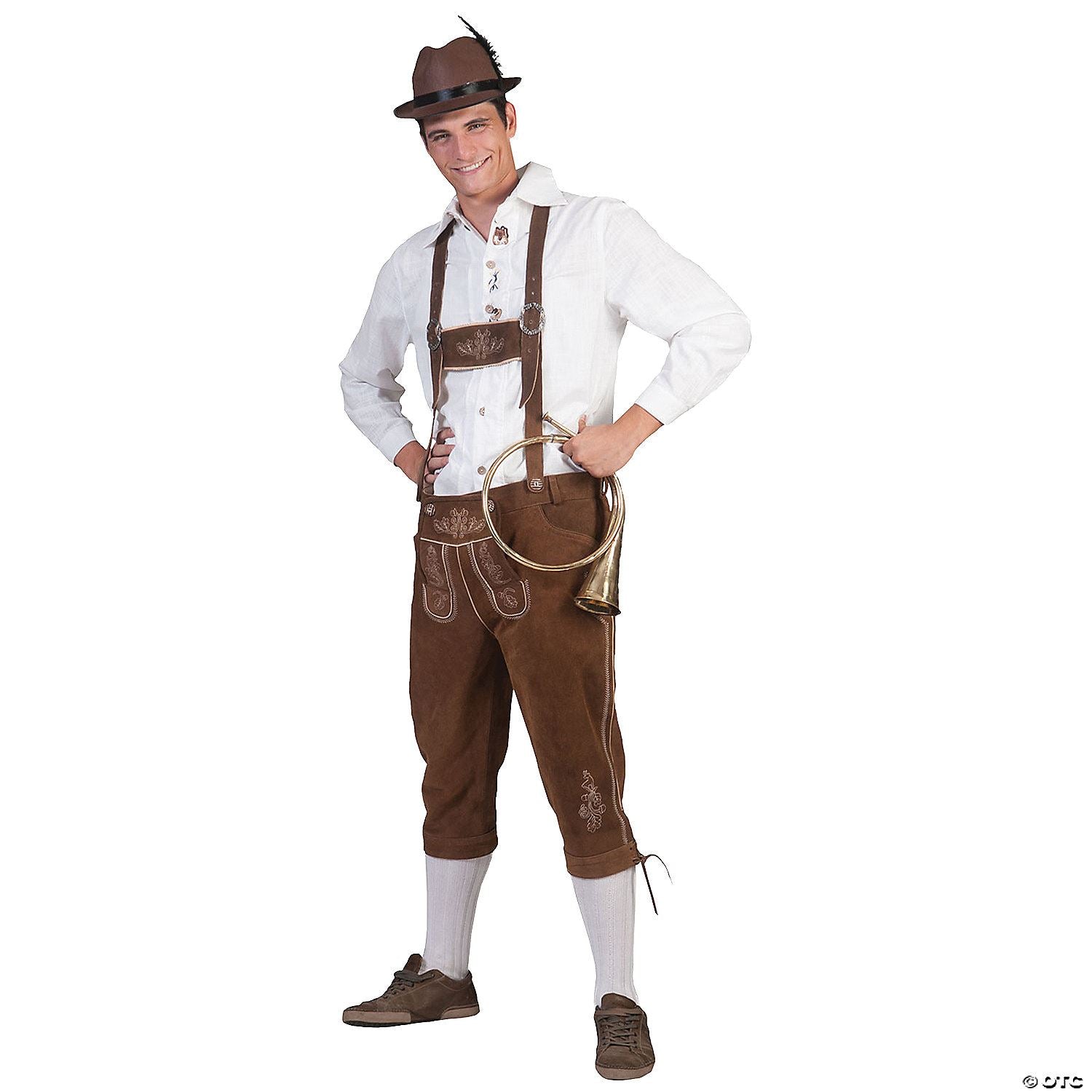 Mens Brown Tirol Bernd Pants