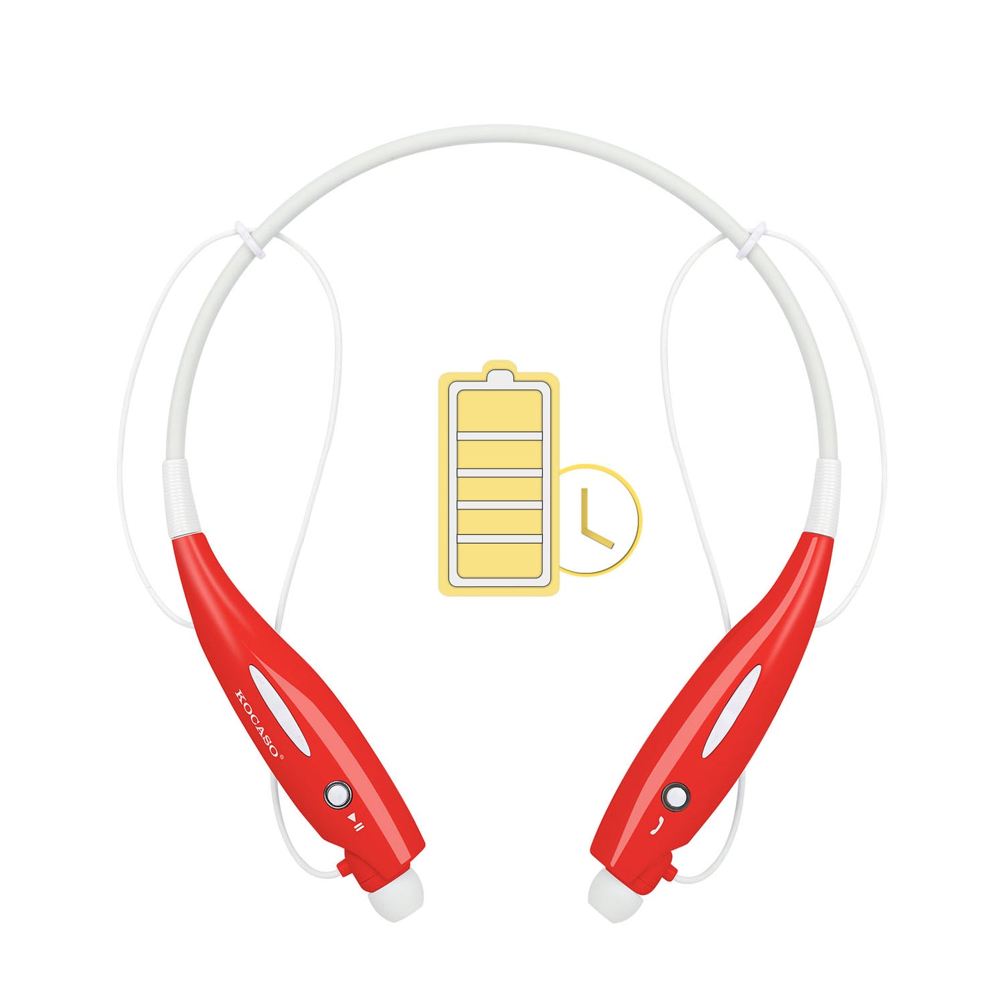 KOCASO Wireless Sports Stereo Hands Free Headset for Phone and Tablet Consu 9806