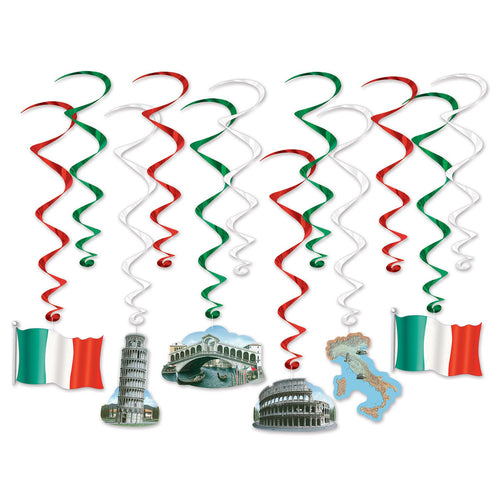 Beistle Italian Whirls | Party Supply | Decoration