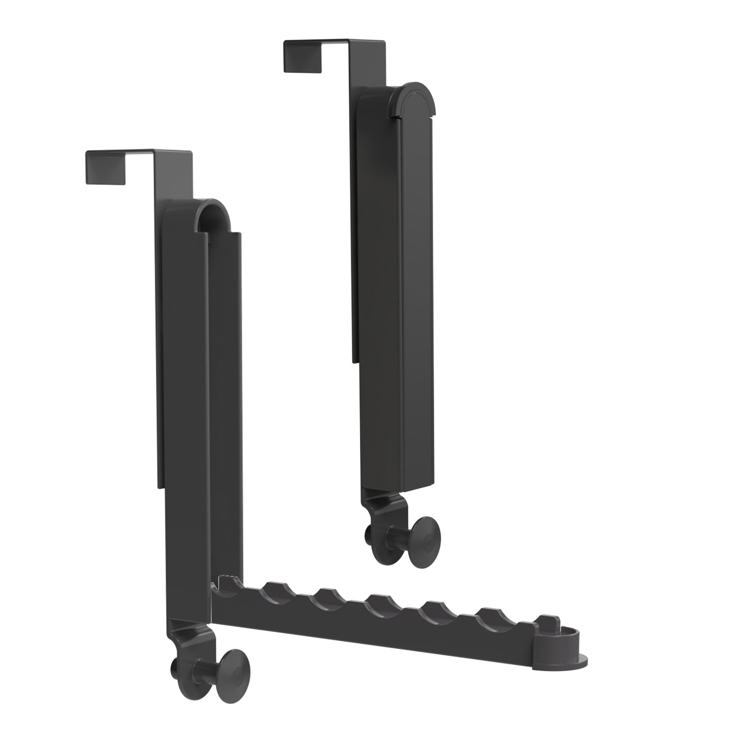 2Pcs Over The Door Hanger Hooks For Clothes Foldable Clothes Drying Rack For