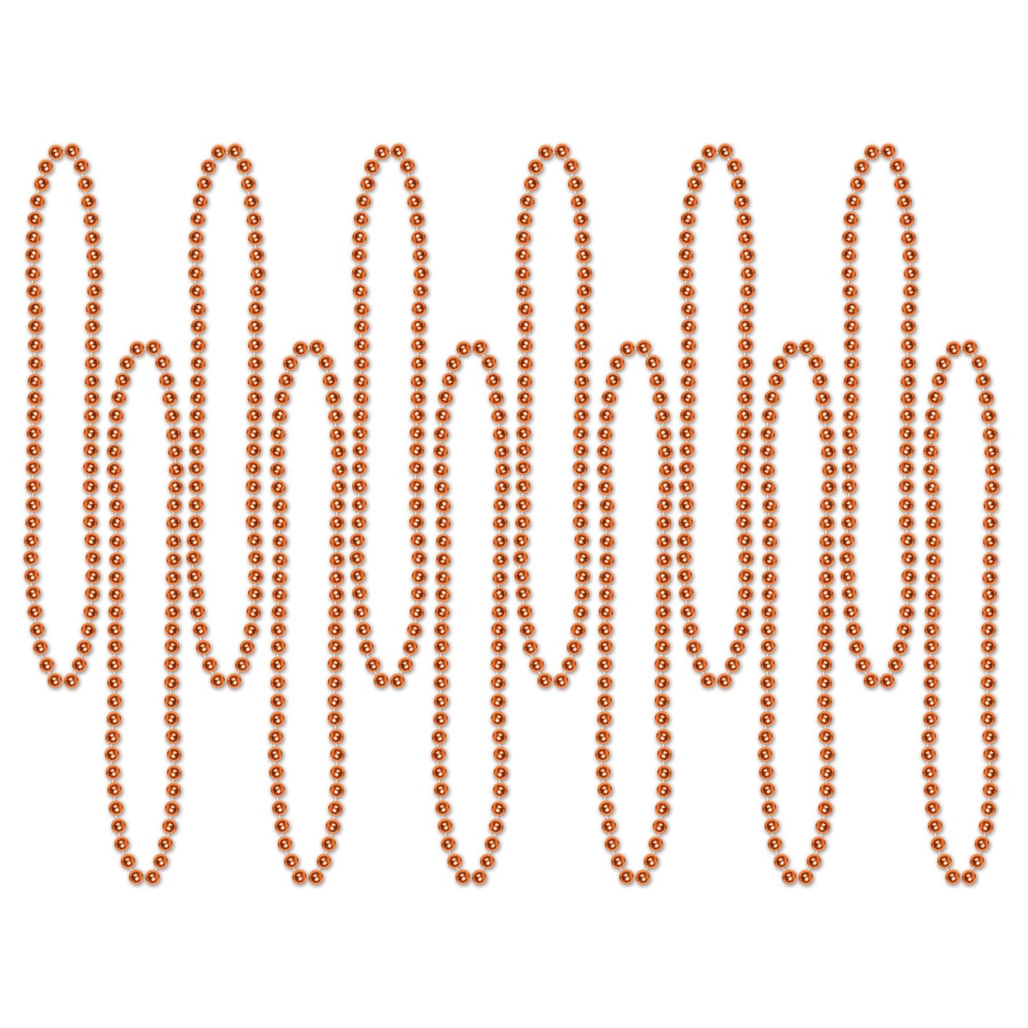 Beistle Orange Party Beads - General Occasion | Party Supply | Decoration