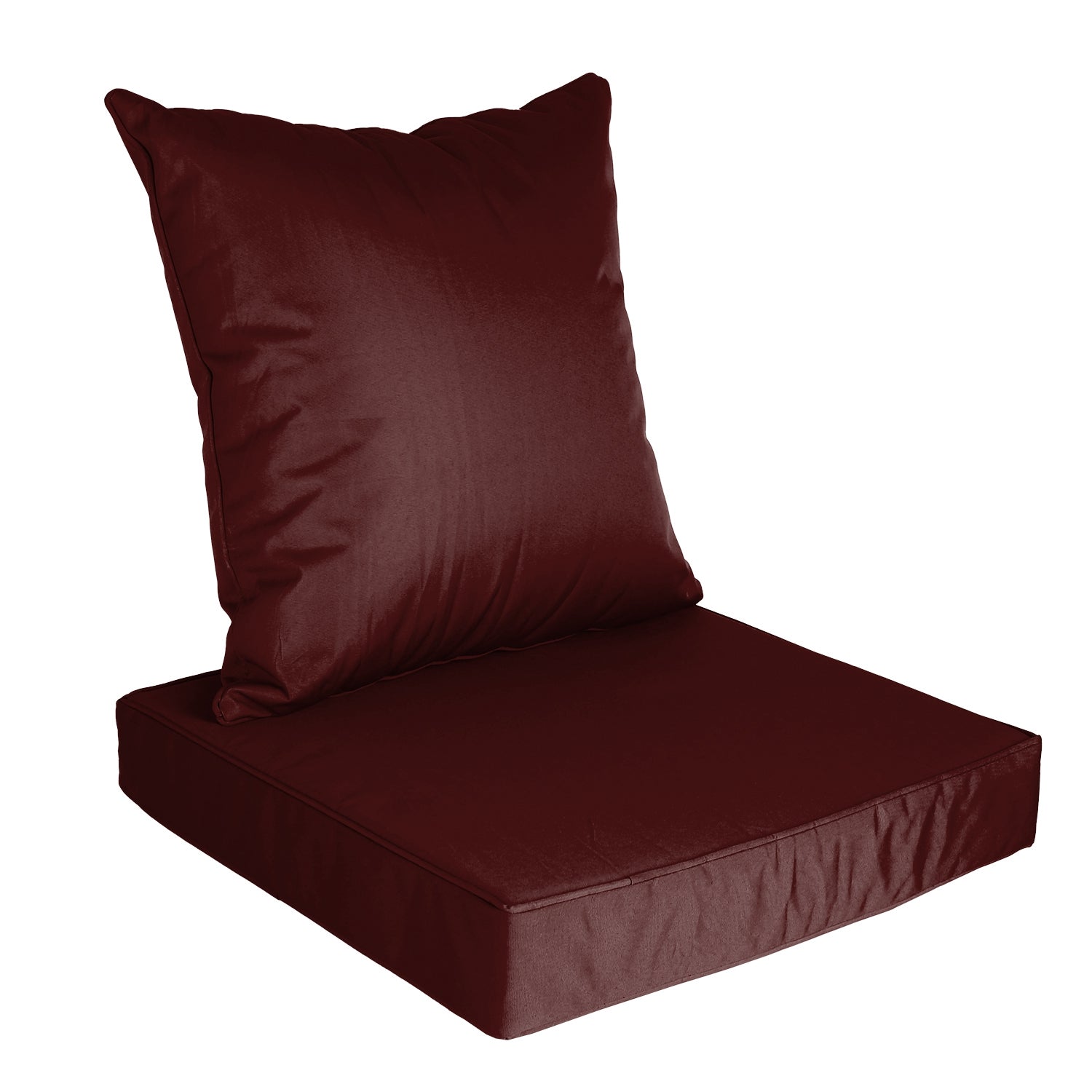 Outdoor Seat Cushion Set Waterproof Patio Furniture Cushion and Back Pillow 0024
