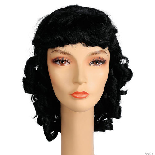 Womens Little Women Wig | Black