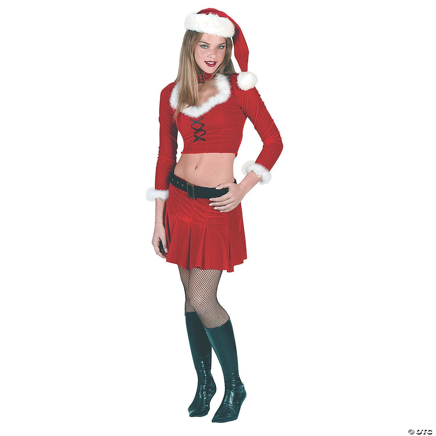 Womens Sexy Ms. Santa Claus Costume - Medium/Large