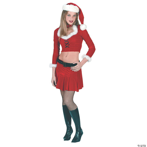 Womens Sexy Ms. Santa Claus Costume - Medium/Large