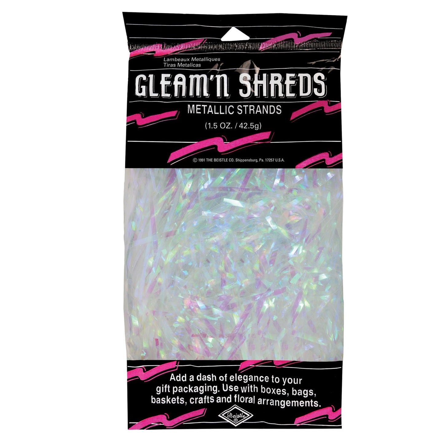 Beistle Opal Gleam N Shreds - General Occasion | Party Supply | Decoration