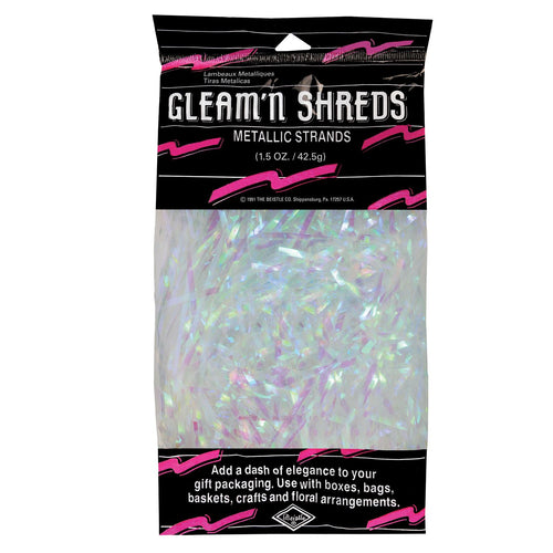 Beistle Opal Gleam N Shreds - General Occasion | Party Supply | Decoration