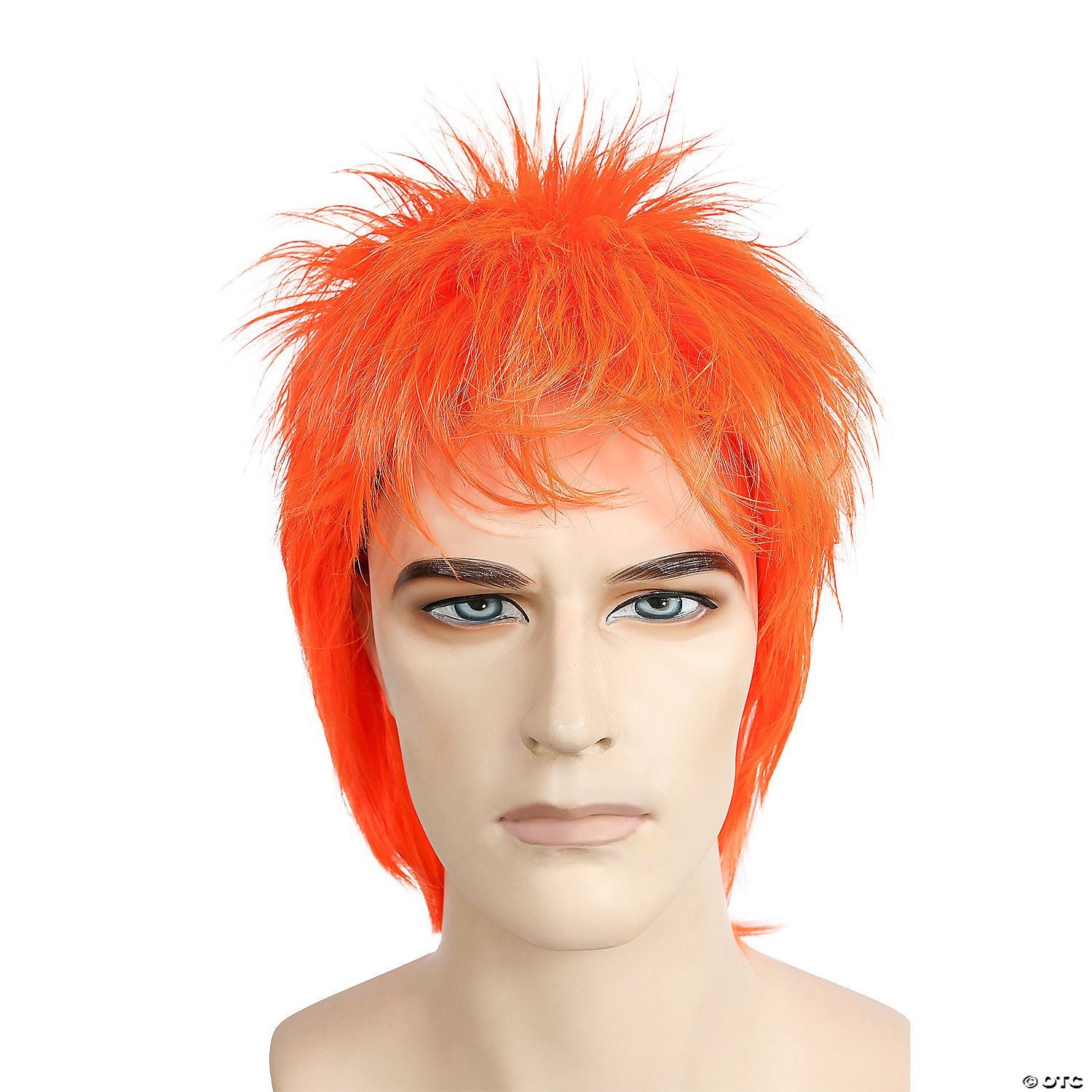 Mens Orange Rod Wig