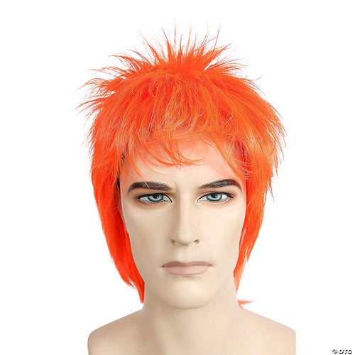 Mens Orange Rod Wig