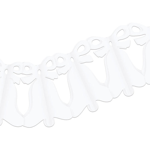 Beistle White Westminster Bell Garland - Wedding | Party Supply | Decoration