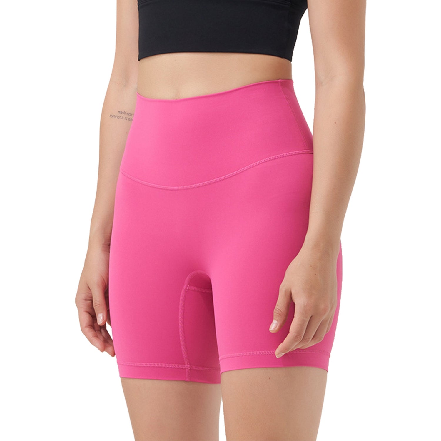 Women s High Waist Biker Shorts Tummy Control Pants Athletic Leggings Spandex