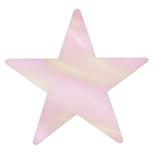 Beistle Metallic Star Cutouts - General Occasion | Party Supply | Decoration