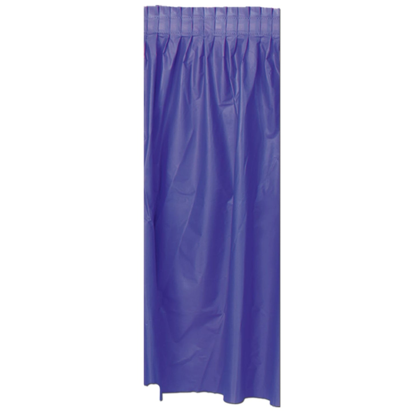 Beistle Purple Plastic Table Skirting - General Occasion | Party Supply