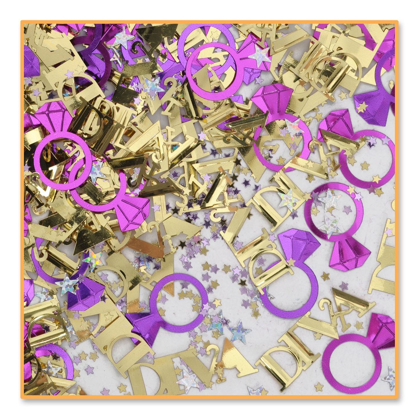 Beistle Diva Confetti - Bachelorette | Party Supply | Decoration