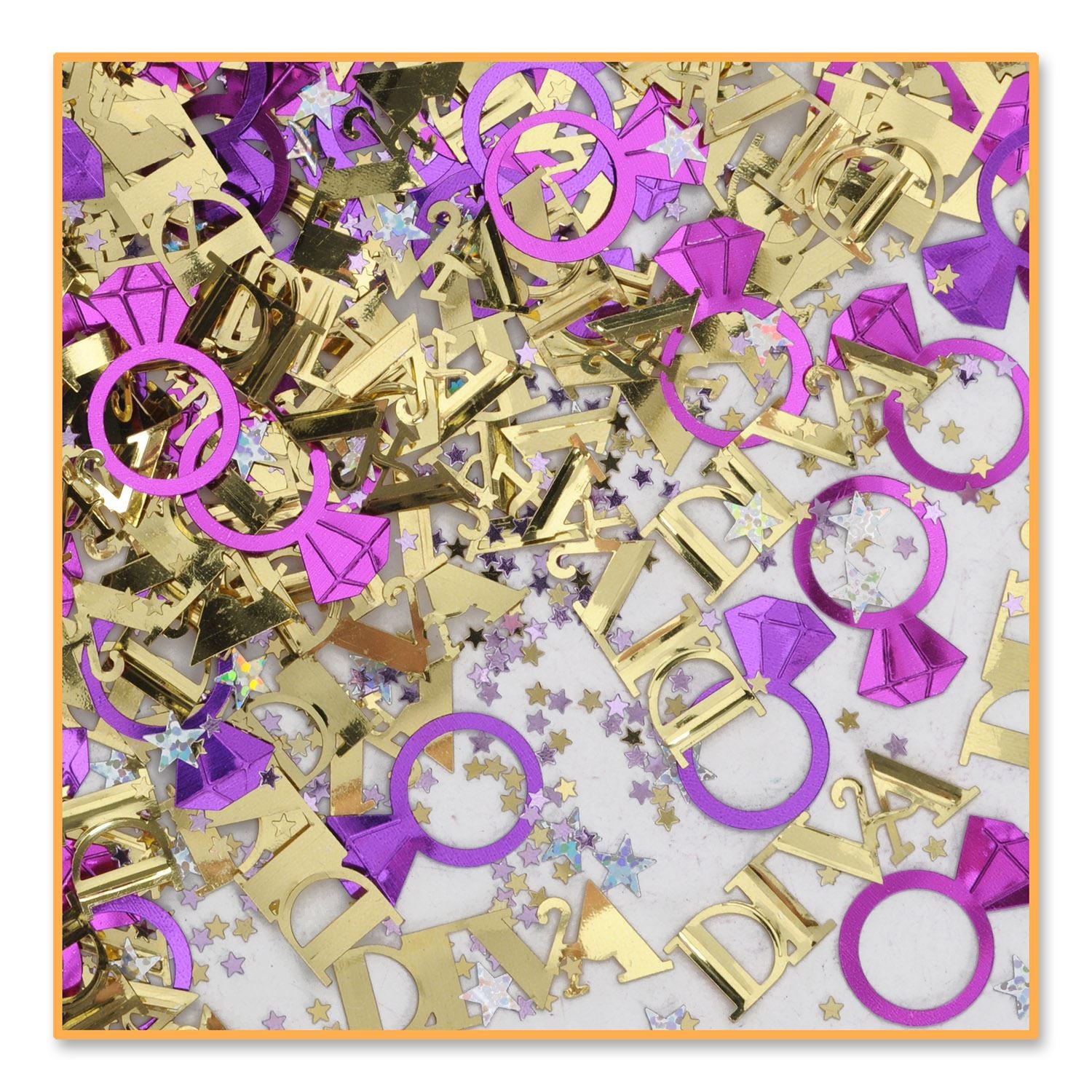 Beistle Diva Confetti - Bachelorette | Party Supply | Decoration