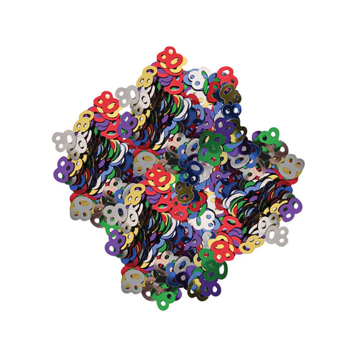 Beistle Multi-Color Fanci-Fetti 80 Silhouettes - Birthday-Age Specific | Party