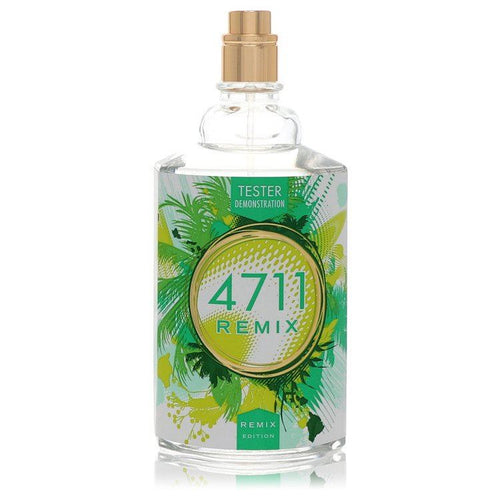 4711 Remix Green Oasis by 4711 Eau De Cologne Spray (Unisex Tester) 3.4 oz for M