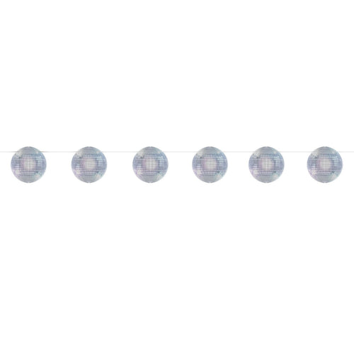 Beistle Disco Ball Streamer - 70's | Party Supply | Decoration
