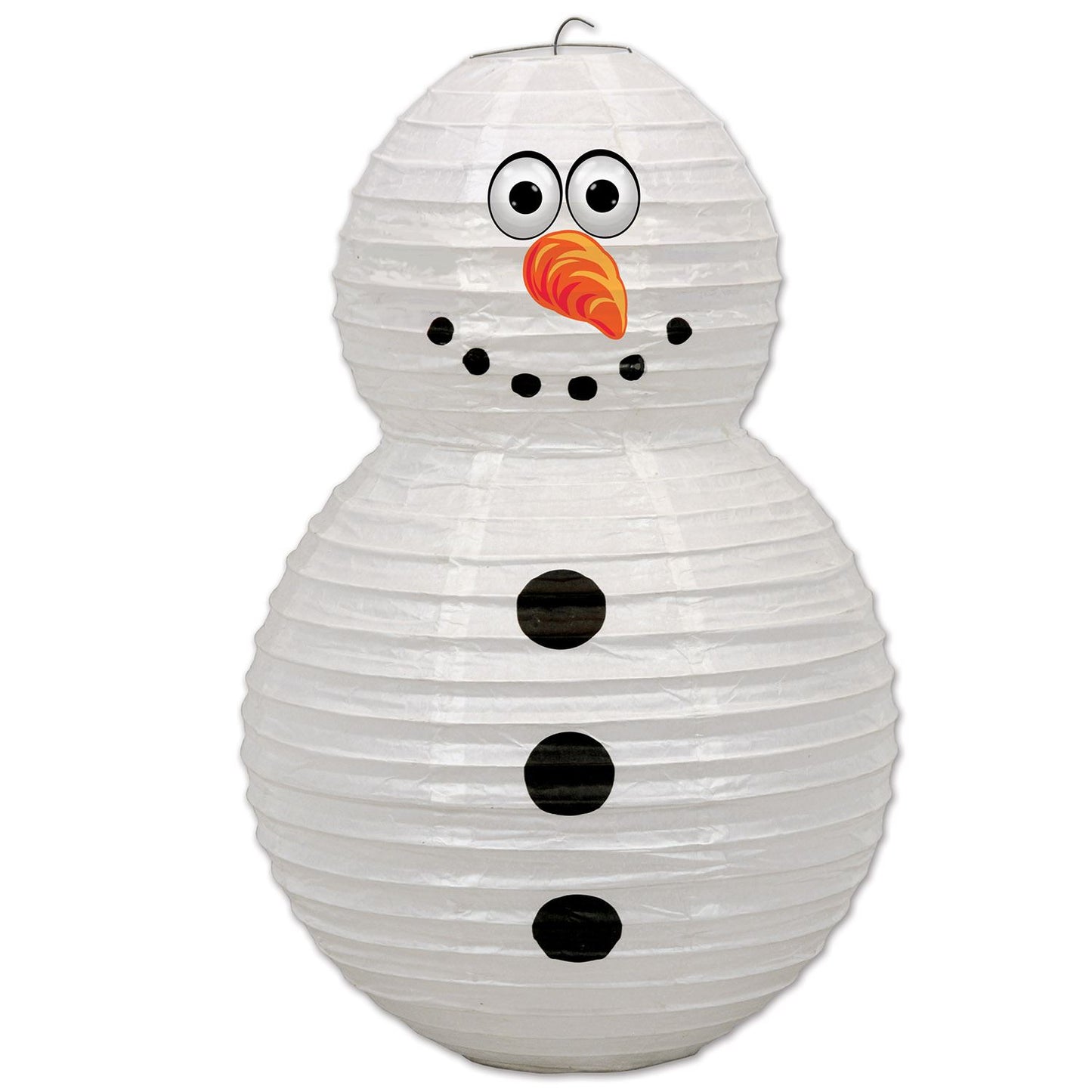 Beistle Snowman Paper Lantern - Christmas/Winter | Party Supply | Decoration