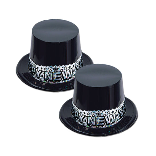 Beistle Silver Stardust New Year Topper Hat - New Years | Party Supply