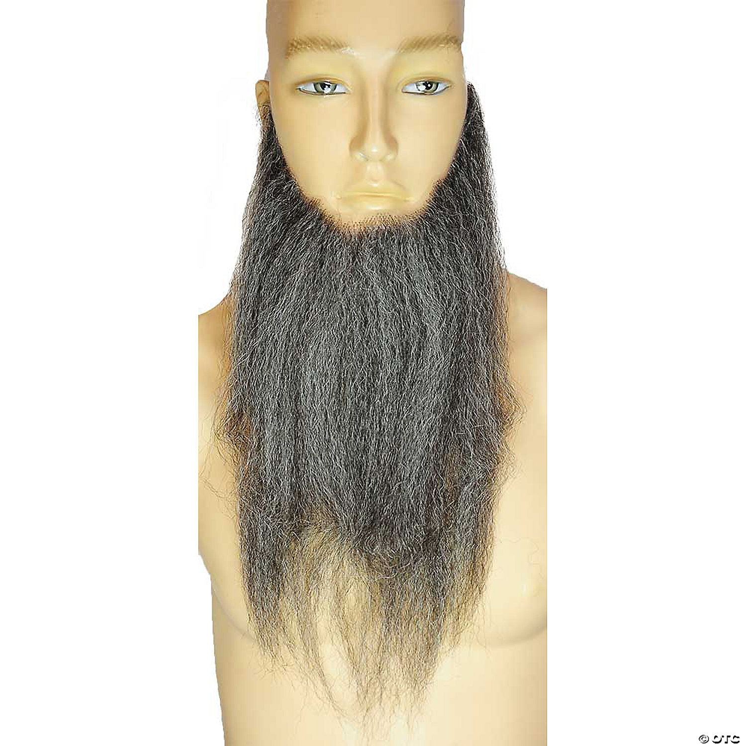 Mens 16" Full-Face Beard | Brown-Medium