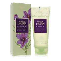 4711 Acqua Colonia Saffron & Iris | 6.8 oz Shower Gel | Women