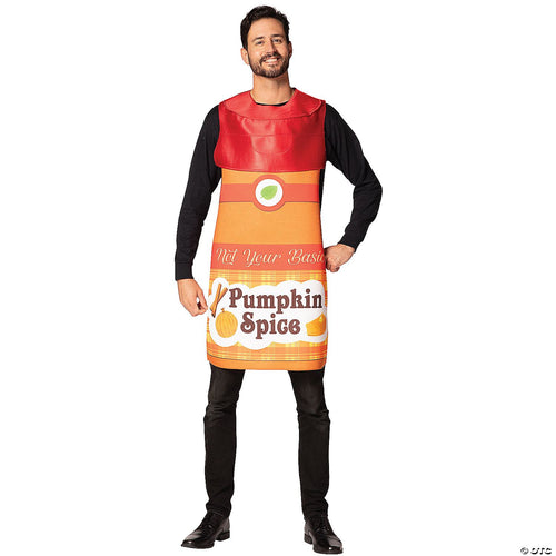 Unisex | Adults Pumpkin Spice Seasoning Costume | Halloween Decoration