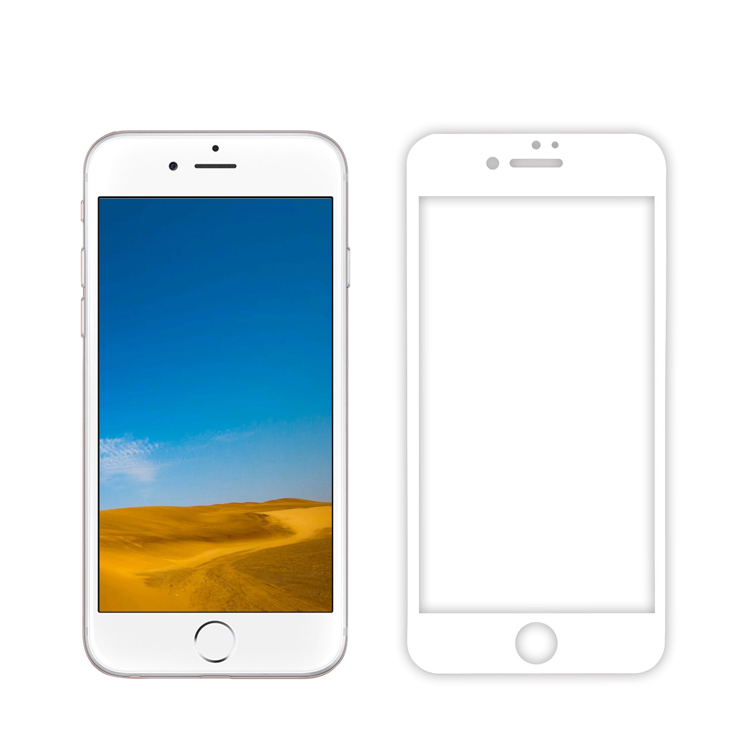 3D Curved Tempered Glass Full Cover Screen Protector for Apple iPhone 7 1172