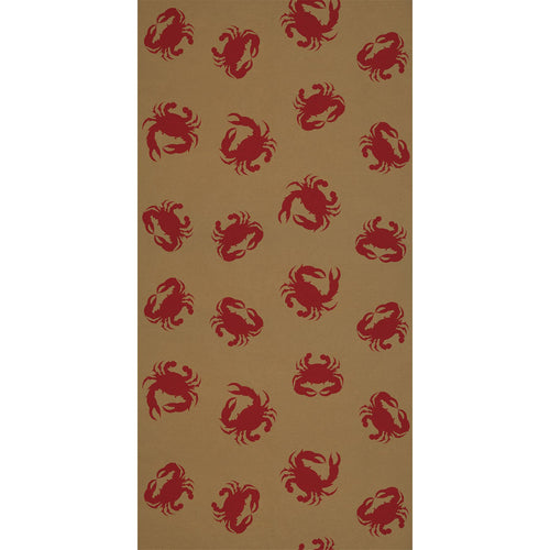 Beistle Crab Kraft Paper Table Roll - Luau | Party Supply | Decoration