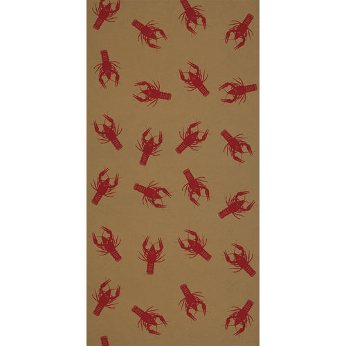 Beistle Crawfish Kraft Paper Table Roll - Party Supply Decoration for Mardi Gras