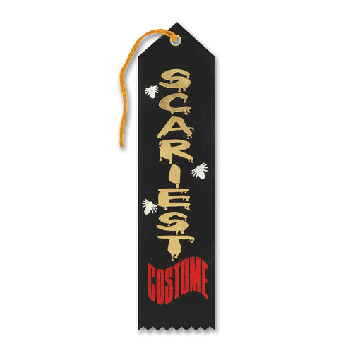 Beistle Scariest Costume Halloween Ribbon | Party Supply | Decoration | Favor