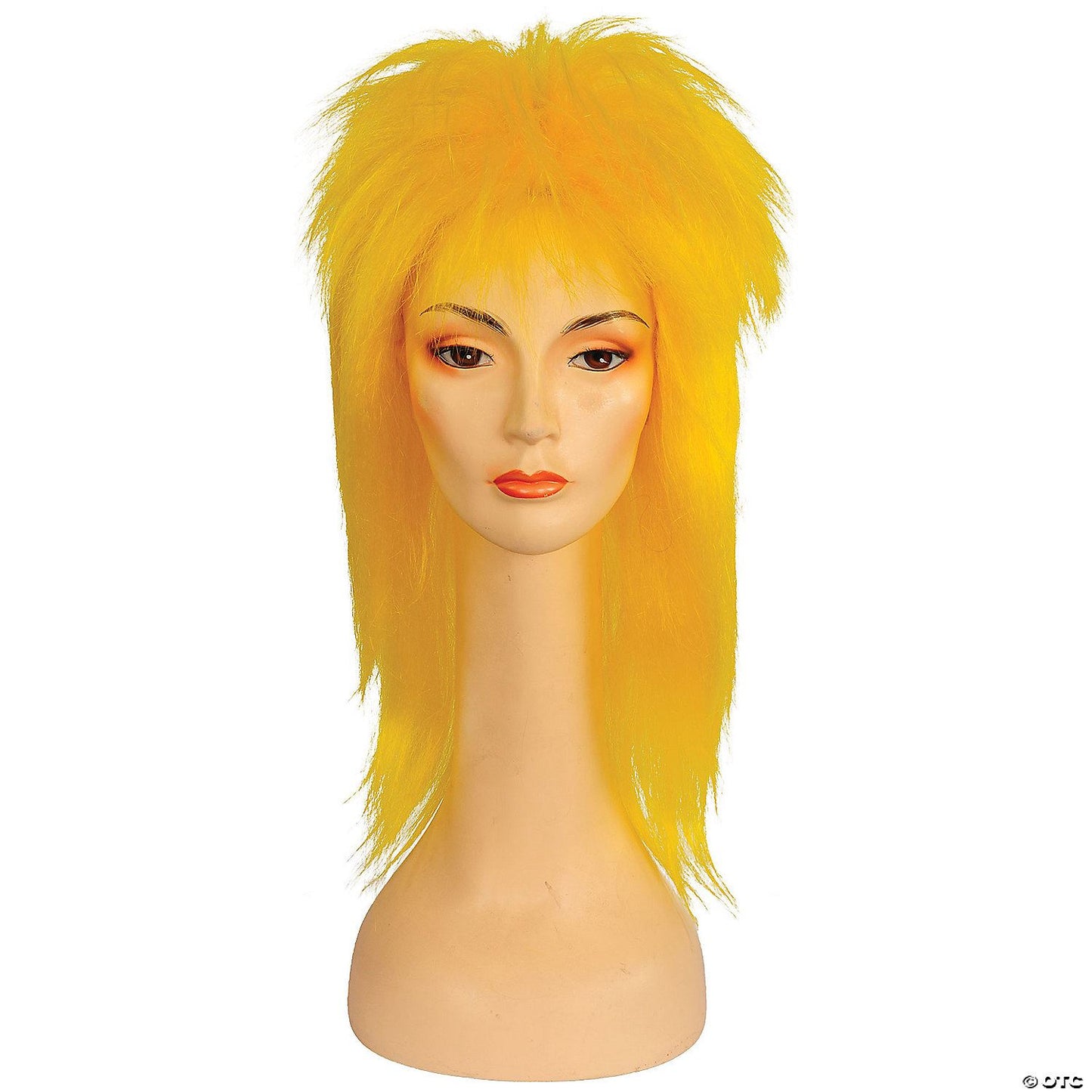 Mens | Adult Punk Fright Wig Yellow