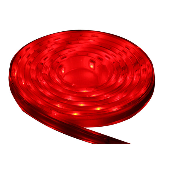 Lunasea Waterproof IP68 LED Strip Lights - Red - 5M [LLB-453R-01-05]