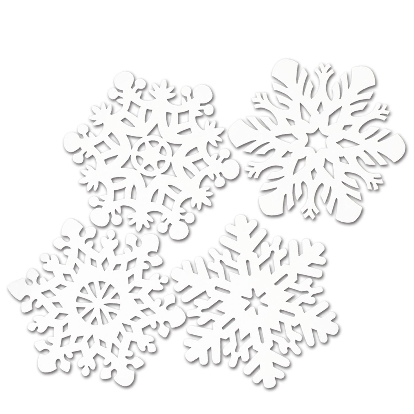 Beistle Die-Cut Snowflakes - Christmas/Winter | Party Supply | Decoration