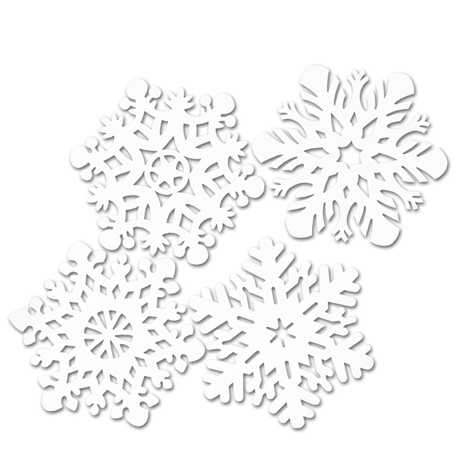 Beistle Die-Cut Snowflakes - Christmas/Winter | Party Supply | Decoration