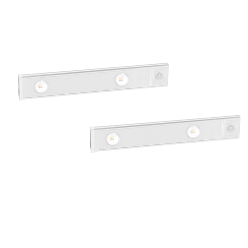 2Pack Rechargeable Cabinet Light Motion Sensor Light Cordless LED Closet La 8493