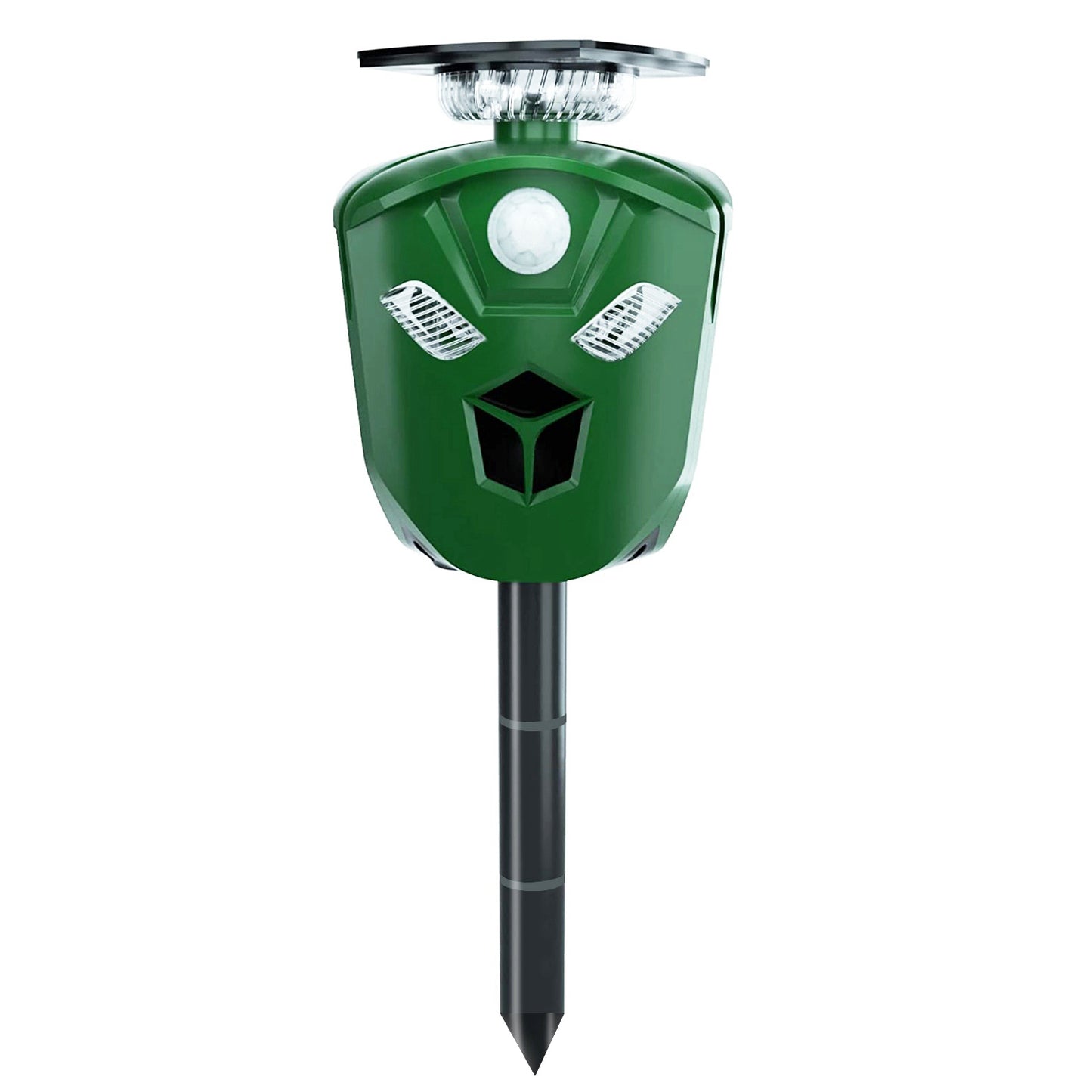 Electric Solar Powered Ultrasonic Animal Repeller 360° Ultrasonic Animal Driver