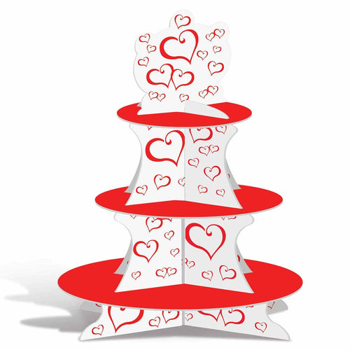 Beistle Valentine Cupcake Stand - Valentines | Party Supply | Decoration