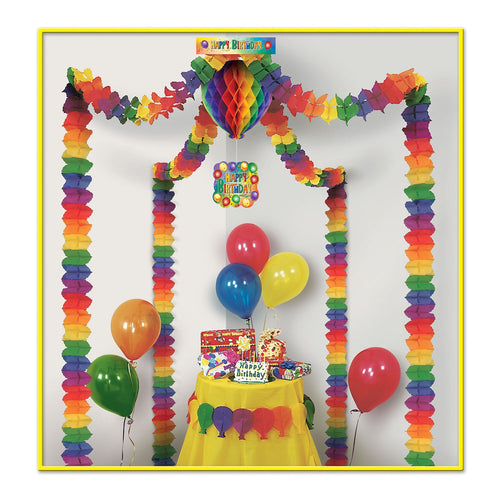 Beistle Birthday Party Canopy | Party Supply | Decoration