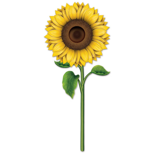 Beistle Sunflower Cutout - Spring/Summer | Party Supply | Decoration