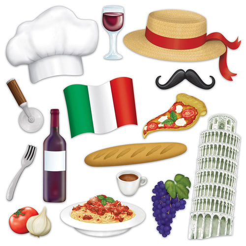 Beistle Italian Photo Fun Signs | Party Supply | Decoration