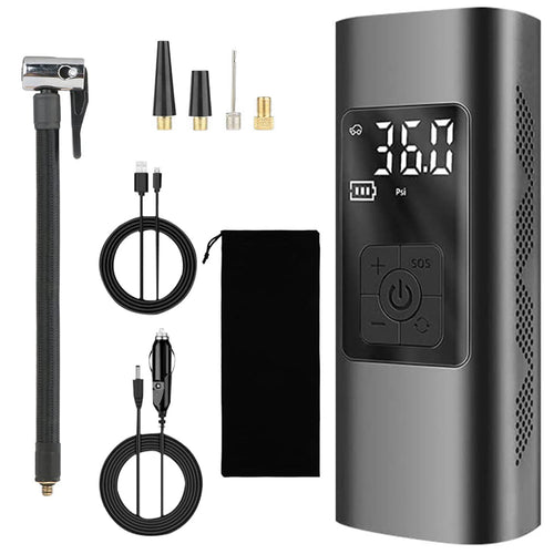 150PSI Cordless Car Tire Pump 6000mAh Rechargeable Tire Inflator Portable Air