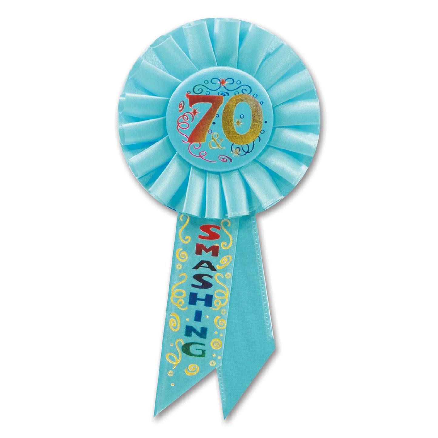 Beistle 70 and Smashing Rosette Ribbon - Party Supply Decoration for Birthday