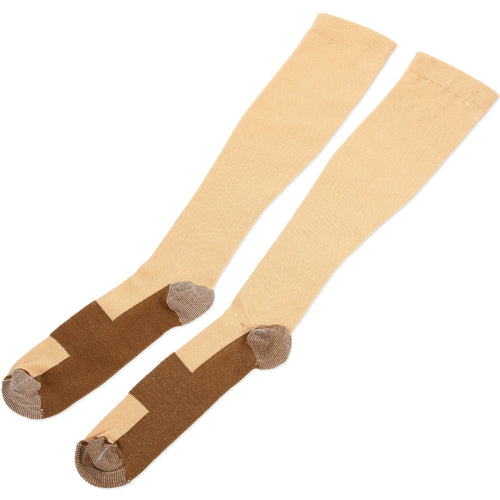 Unisex Copper Compression Socks Women Man Durable Hose Graduated Support Socks