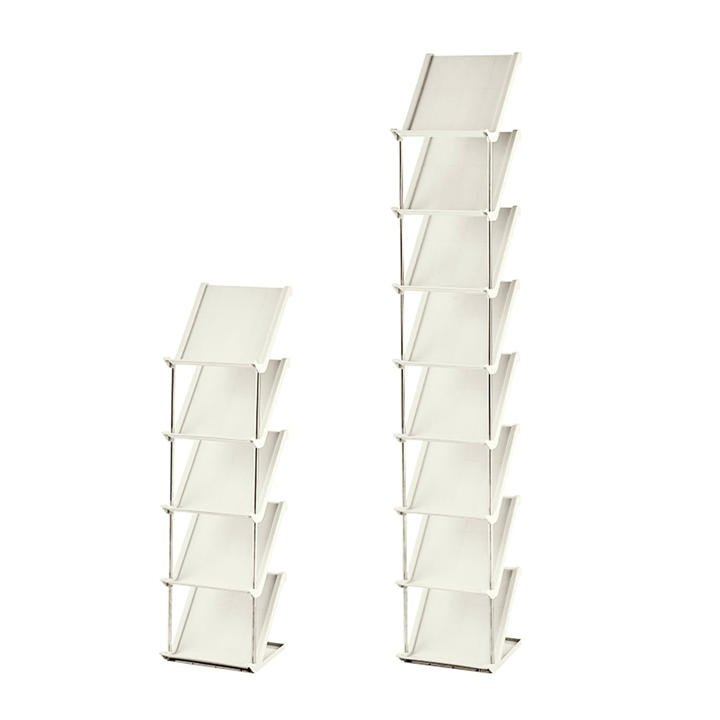 8 Tier Vertical Shoe Rack Narrow Free Standing Storage Organizer for Entryway